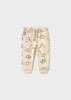 Mayoral Infant Boy Patterned Pants - Light Taupe (2538-95)