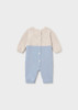 Mayoral Infant Boy Tricot Romper - Sky (2601-18)