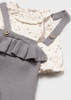 Mayoral Infant Girl 3 Knit Piece Set - Ash (2516-34)