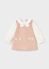 Mayoral Infant Girl Tweed-knit Combined Dress - Petisui (2948-29)