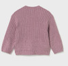 Mayoral Infant Girl Textured Jumper - Violet Mix (2382-90)
