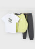 Mayoral - 4pc Track suit Citric 3884