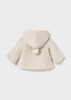 Mayoral Infant Girl Pompon Knit Cardigan - Heather Milk (2302-79)