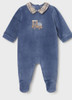 Mayoral Boy Velour Onesie - blueberry (2766-082)