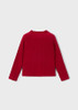 Mayoral Girl Knit Mockneck - Red (4026-070)