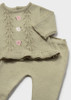 Mayoral Girl Knit Gaiters Set - Bayleaf (2501-094)