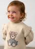 Mayoral Girl Knit Pants Set - brown vi (2557-032)