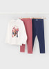 Mayoral Girl Leggings Set (3 Garments) - Indigo (4735-044)