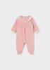Mayoral Girl Velour Dressy Pajamas - Baby Rose (2749-067)
