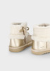 Mayoral Tie-Back Lined Boot - Gold (44688-26)