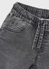 Mayoral Boy Dark Wash Soft Denim Jogger Pants - Medium Gra (4503-32)