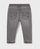 Mayoral Infant Boy Light Wash Soft Denim Jogger Pants - Medium Gra (2543-67)