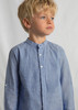Mayoral - 2pc Linen Suiting Bermuda Set Indigo 3216