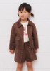 Mayoral Girl Faux-Suede Shorts - Chestnut (4228-39)