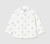 Mayoral Boy Long Sleeve Jacquard Shirt - Puppies (2113-51)