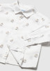 Mayoral Boy Long Sleeve Jacquard Shirt - Puppies (2113-51)