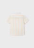 Mayoral - Linen S/s Shirt Peach 3112