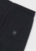 Mayoral - Basic cuffed fleece pants Black 744