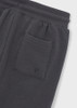 Mayoral - Basic cuffed fleece pants Coal 742