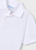 Mayoral - Basic S/s Polo White 150