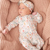 Caden Lane - Winnie's Wildflowers Ruffle Zipper Footie