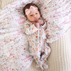 Caden Lane - Winnie's Wildflowers Ruffle Zipper Footie
