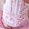 Caden Lane - Ruffle Bamboo Zipper Footie | Blooming Butterflies
