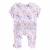 Caden Lane Leighton's Lavender Ruffle Zipper Footie