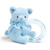 Bearington - Polky Blue Teddy Shaker Rattle r3