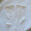 Knee high socks with cross