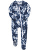 Cotton 2-Way Zip Baby Infant Footie Pajama-Prism Navy