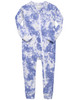 Cotton 2-Way Zip Baby Infant Footie Pajama-Prism Skyblue