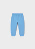 Mayoral - Basic Cuffed Fleece Trousers 711 Sky Blue