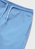 Mayoral - Basic Cuffed Fleece Trousers 711 Sky Blue