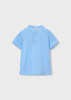 Mayoral - Polo S/S Mao Neck 3102 Sky Blue