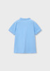 Mayoral - Polo S/S Mao Neck 3102 Sky Blue