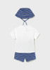 Mayoral - Textured Knit Set 1666 - Capri Blue