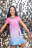 Mia NY Ombre Dress Purple SW-800