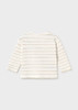 Mayoral Boy Long Sleeve T-shirt Stripes and Print - Col. Mole (2011-046)