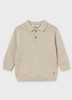 Mayoral Boy Polo Sweater - Oat (2376-064)