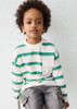 Mayoral Boy Long Sleeve Stripes T-shirt - tofu (4008-067)