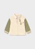 Mayoral Boy Long Sleeve Polo - Bayleaf (2102-030)