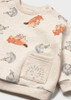 Mayoral Boy Patterned Pullover - tofu (2416-096)