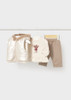 Mayoral Girl Vest Tracksuit - Almond (2686-023)