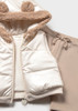 Mayoral Girl Vest Tracksuit - Almond (2686-023)
