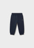 Mayoral Boy Basic Cuffed Fleece Trousers - Blue (704-055)