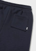 Mayoral Boy Basic Cuffed Fleece Trousers - Blue (704-055)