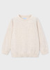Mayoral Boy Basic Cotton Jumper with Round Neck - H. Stone (323-019)