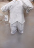 Piccolo Bacio - Boys Couture Christening Suit - Felipe in Shantung