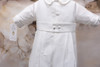 Piccolo Bacio - Boys Couture Christening Suit - Frankie in White Silk